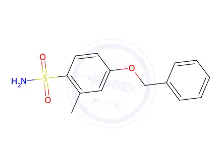Chemical structure of 4-(Benzyloxy)-2-methylbenzenesulfonamide