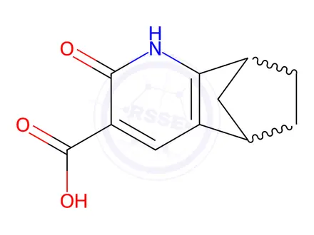 Chemical structure of 2-OXO-1,2,5,6,7,8-HEXAHYDRO-5,8-METHANOQUINOLINE-3-CARBOXYLIC ACID