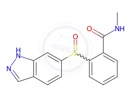 Chemical structure of Axitinib Impurity 12