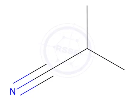 Chemical structure of Isobutyronitrile Solution in Methanol