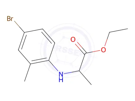 Chemical structure of Ethyl (4-bromo-2-methylphenyl)alaninate