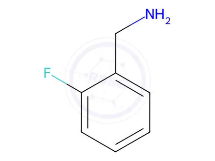 Chemical structure of 2-Fluorobenzylamine