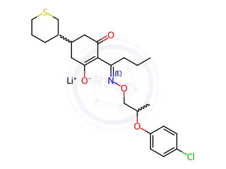 Chemical structure of Profoxydim lithium