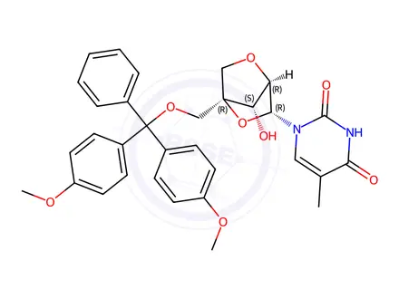 Chemical structure of Uracil Impurity 65