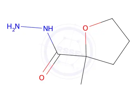 Chemical structure of 2-methyloxolane-2-carbohydrazide