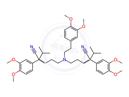 Chemical structure of Verapamil EP Impurity M(Mixture of Diastereomers)