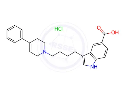 Chemical structure of Carmoxirole Hydrochloride