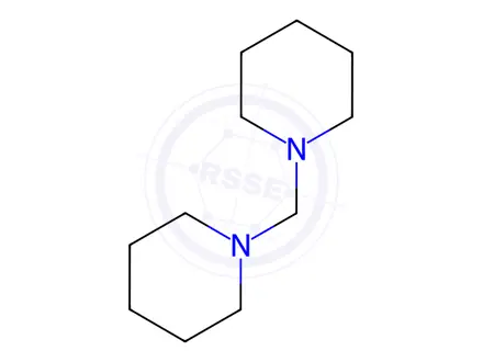 Chemical structure of Dipiperidinomethane