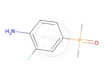 Chemical structure of (4-Amino-3-fluorophenyl)dimethylphosphine oxide