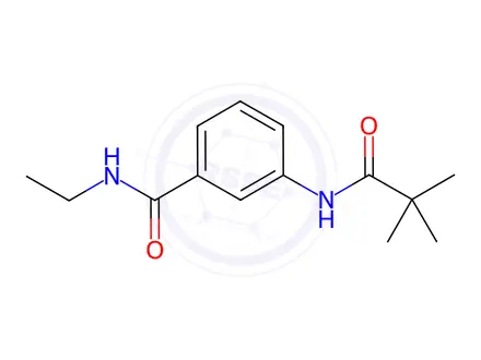 Chemical structure of n-Ethyl-3-pivalamidobenzamide