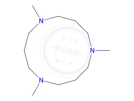 Chemical structure of 1,5,9-TRIMETHYL-1,5,9-TRIAZACYCLODODECANE
