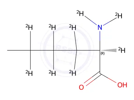 Chemical structure of D-Norleucine-d9