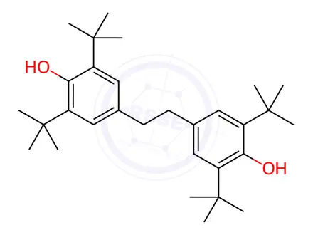 Chemical structure of 4,4'-Ethylenebis(2,6-ditert-butylphenol)