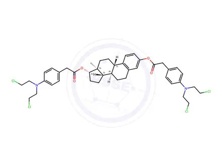 Chemical structure of Estradiol Mustard