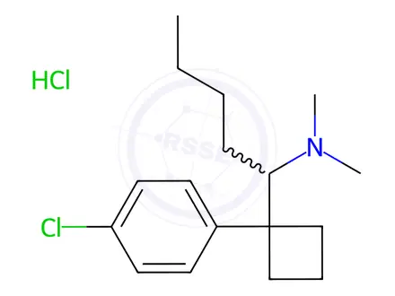Chemical structure of Sibutramine Impurity 24 (Sibutramine USP Related Compound C)