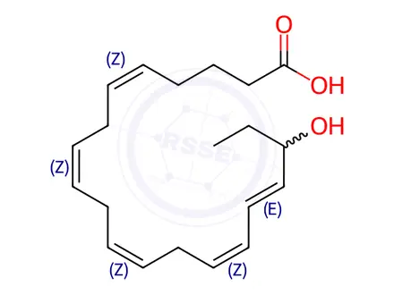 Chemical structure of Eicosapentaenoic Acid Impurity 143