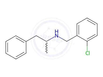 Chemical structure of Clobenzorex