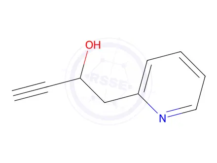 Chemical structure of 2-Pyridineethanol,alpha-ethynyl-(9CI)