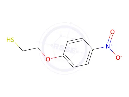 Chemical structure of 2-(4-nitrophenoxy)ethane-1-thiol