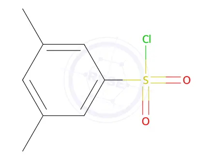 Chemical structure of 3,5-Dimethylbenzene-1-sulfonyl chloride