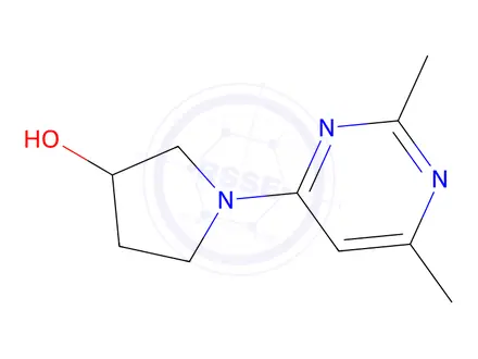 Chemical structure of 1-(2,6-Dimethylpyrimidin-4-yl)pyrrolidin-3-ol