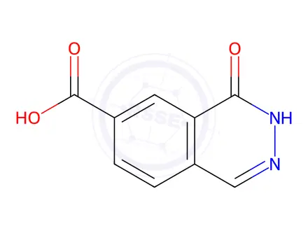 Chemical structure of 4-oxo-3,4-dihydrophthalazine-6-carboxylic acid