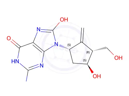 Chemical structure of Entecavir EP Impurity C