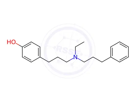 Chemical structure of 4-Hydroxy Alverine