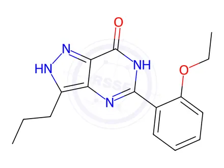 Chemical structure of Sildenafil Impurity 168