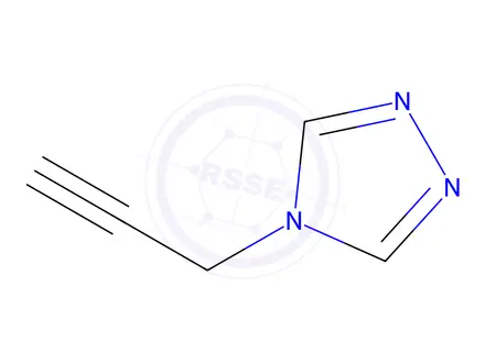 Chemical structure of 4H-1,2,4-Triazole,4-(2-propynyl)-(9CI)