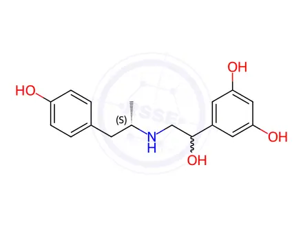 Chemical structure of Fenoterol EP Impurity A (S,R-Isomer)
