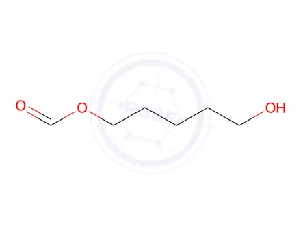 Chemical structure of 5-hydroxypentyl formate