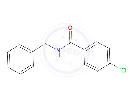 Chemical structure of N-Benzyl-4-chlorobenzamide