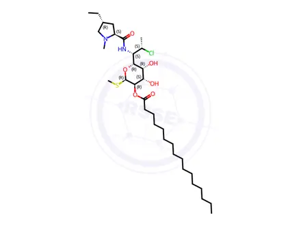 Chemical structure of Clindamycin B Palmitate