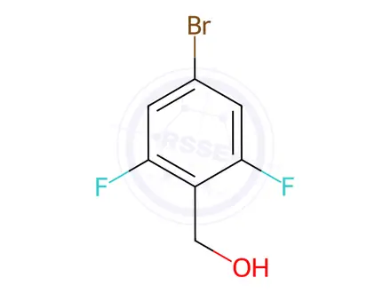Chemical structure of 4-Bromo-2,6-difluorobenzyl Alcohol