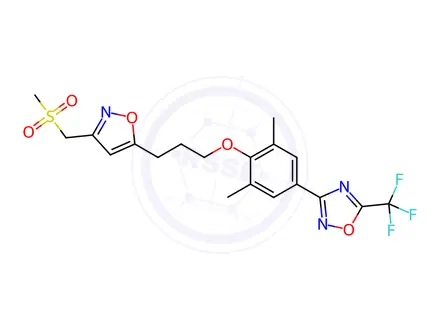 Chemical structure of Pleconaril Impurity 77