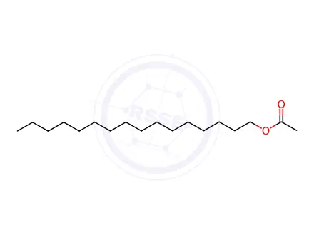 Chemical structure of Hexadecyl Acetate