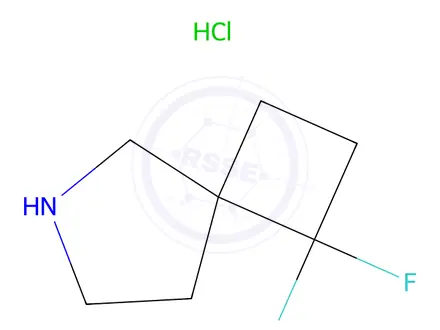 Chemical structure of 1,1-Difluoro-6-azaspiro[3.4]octane hydrochloride