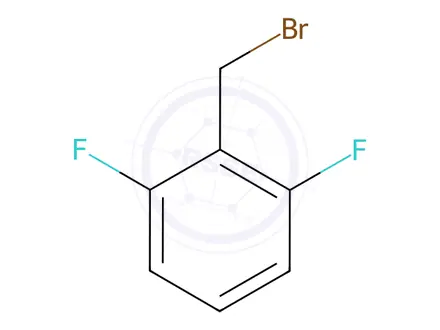Chemical structure of 2,6-Difluorobenzyl bromide