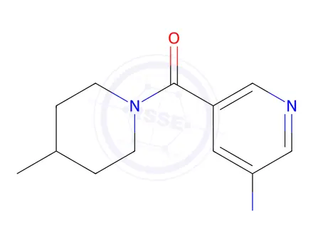 Chemical structure of (5-Aminopyridin-3-yl)(4-methylpiperidin-1-yl)methanone