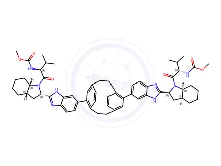 Chemical structure of Odalasvir