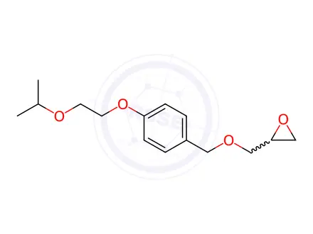 Chemical structure of Bisoprolol Impurity 105