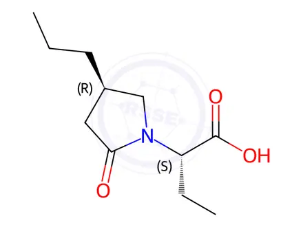 Chemical structure of Brivaracetam Impurity B