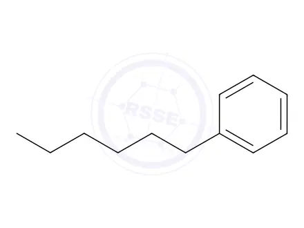 Chemical structure of Hexylbenzene