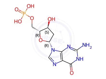 Chemical structure of Guanosine Impurity 23