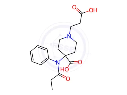 Chemical structure of Remifentanil Impurity 3