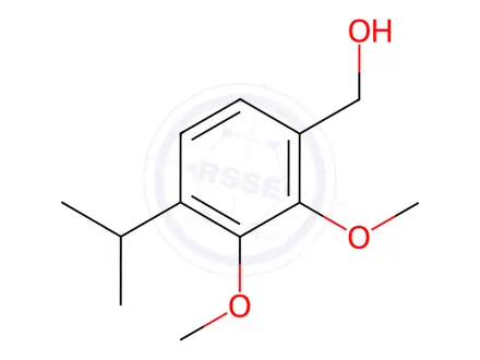 Chemical structure of 2,3-Dimethoxy-4-isopropylphenylmethyl alcohol