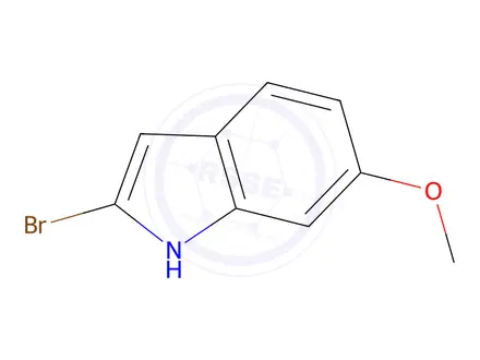 Chemical structure of 2-Bromo-6-methoxyindole
