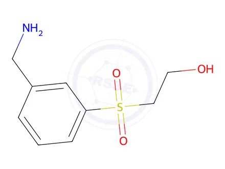 Chemical structure of 2-((3-(Aminomethyl)phenyl)sulfonyl)ethan-1-ol