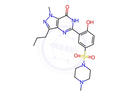 Chemical structure of Sildenafil EP Impurity C